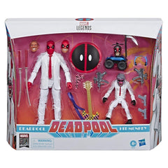 Marvel Deadpool & Hit-Monkey 80th anniversary figures in dynamic display pose.