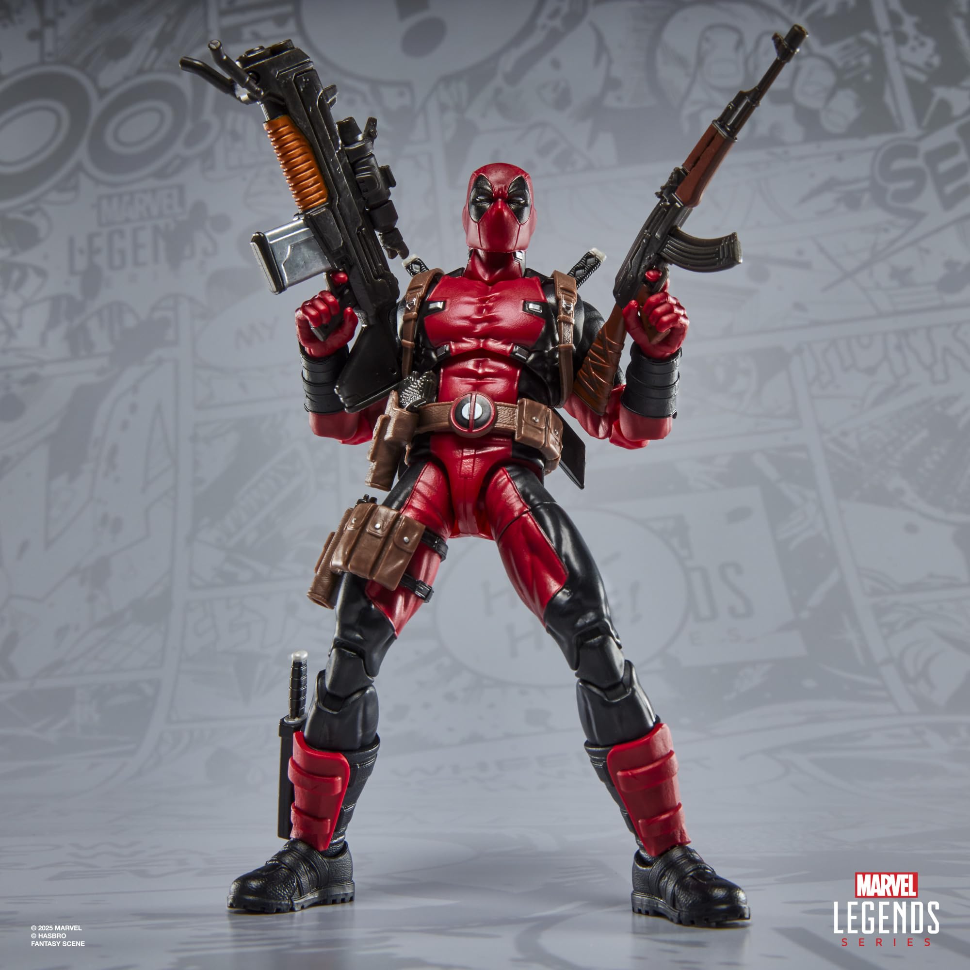 Marvel Deadpool maximum series alternate hands for expressive poses