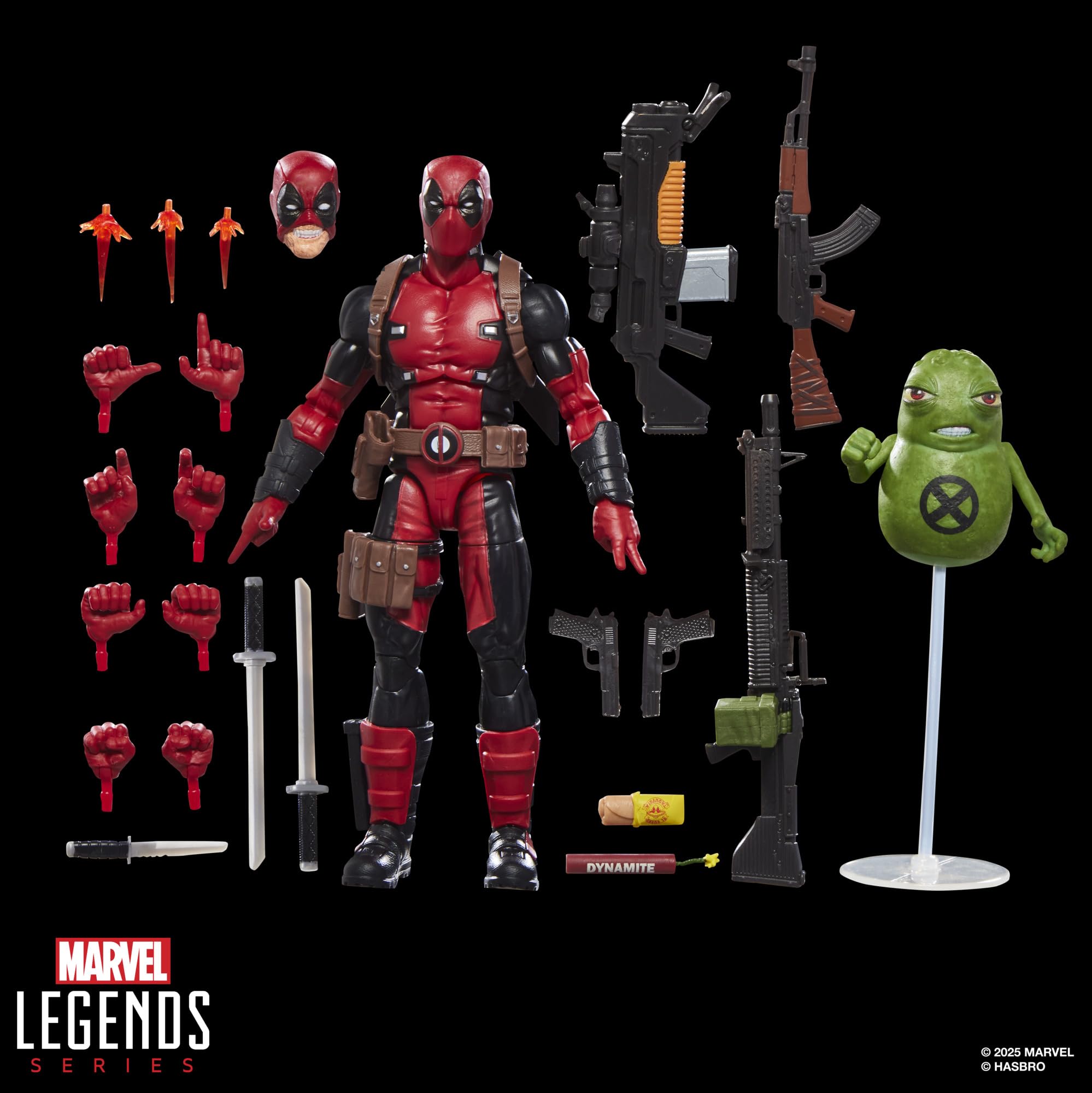 Marvel Deadpool maximum series alternate head for varied display options