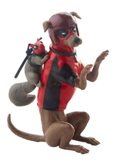 Marvel Deadpool scooter accessory for dynamic diorama setups.
