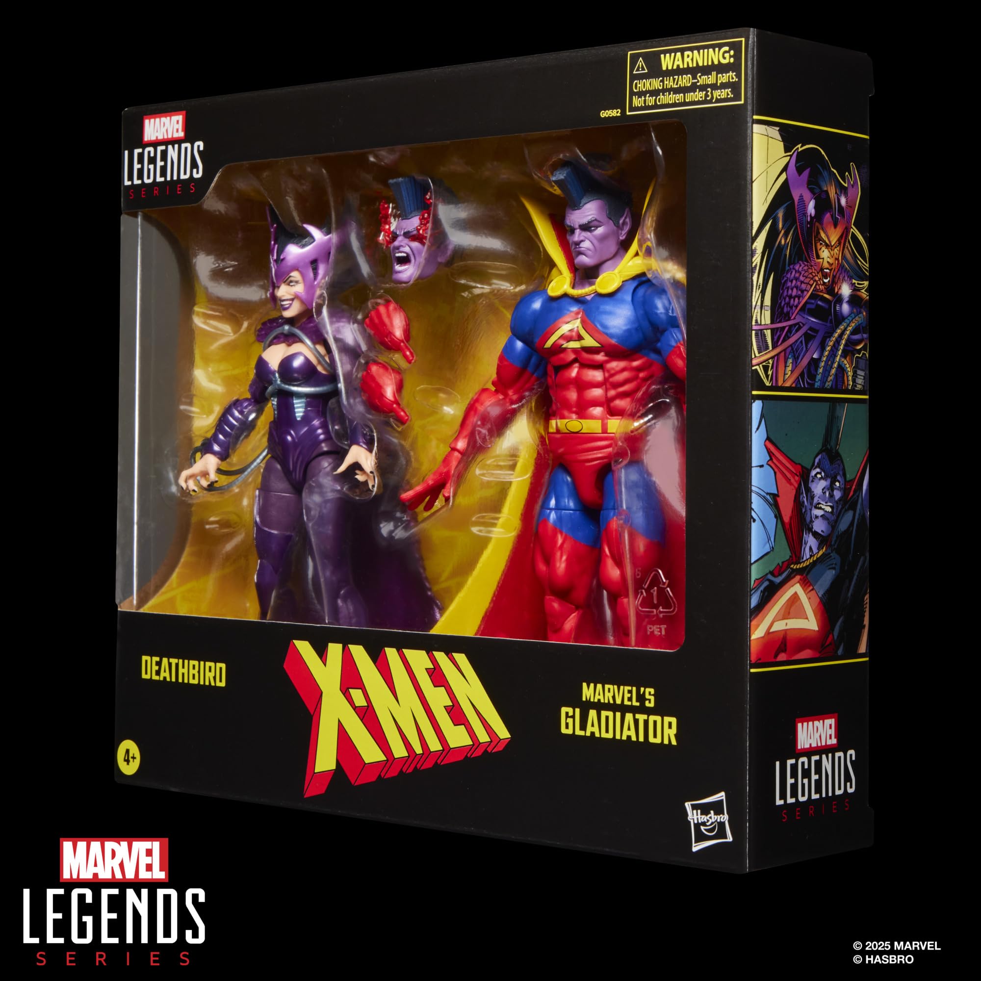 Marvel Deathbird Gladiator dynamic pose showcases articulation for dynamic setups.