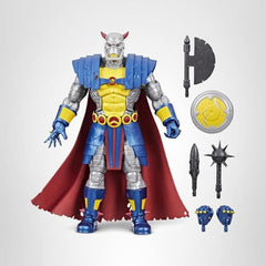 Marvel Legends Death's Head 20+ articulation enables dynamic poses.