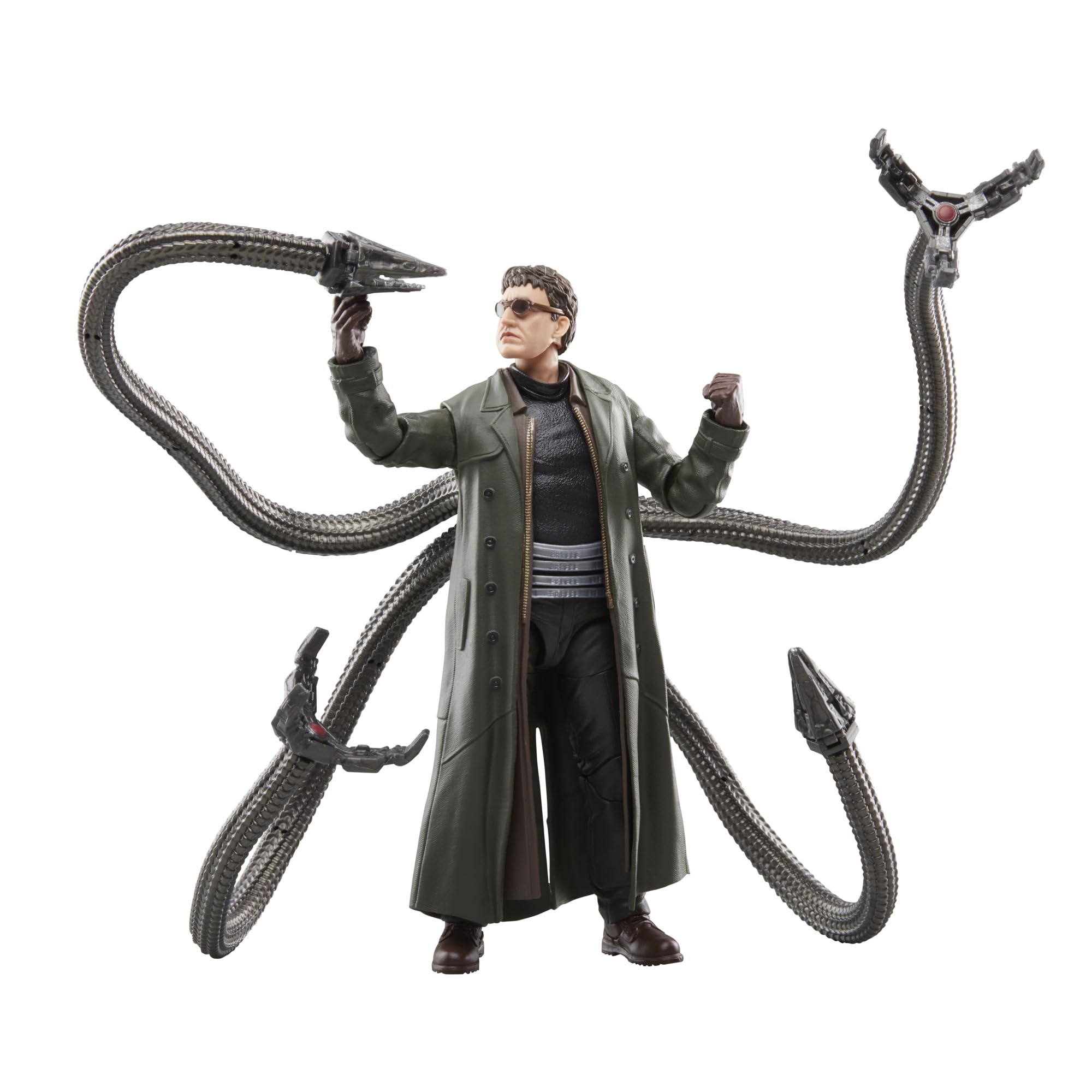 Marvel Doc Ock deluxe accessories and premium deco support dynamic display
