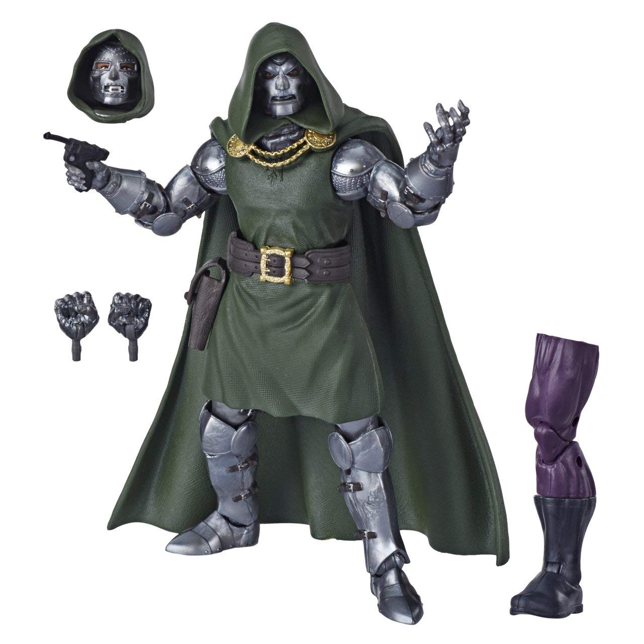 Marvel Doctor Doom 6-inch armor-detail highlights premium sculpt for display