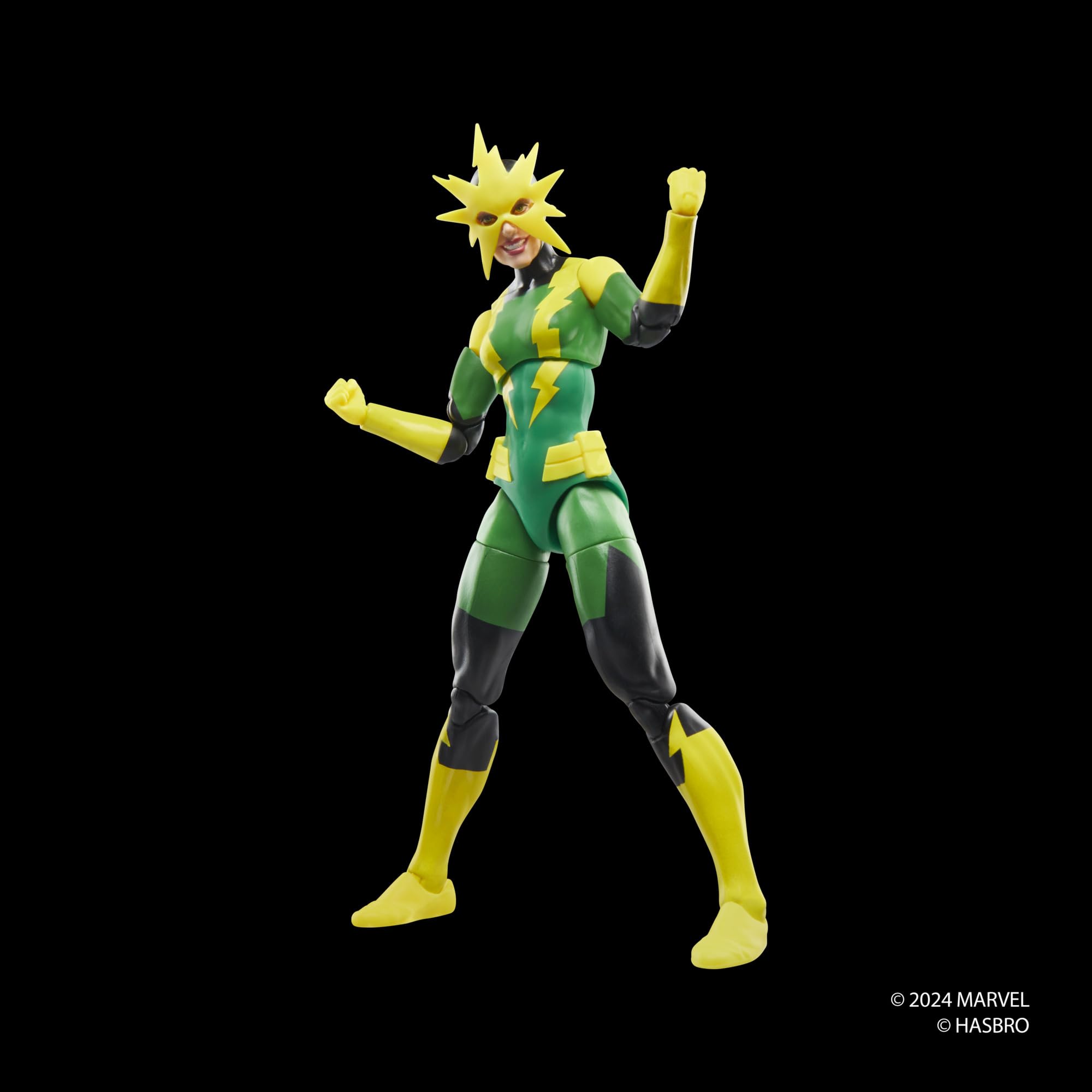 Marvel Electro Francine Frye display dioramas compatible with others.
