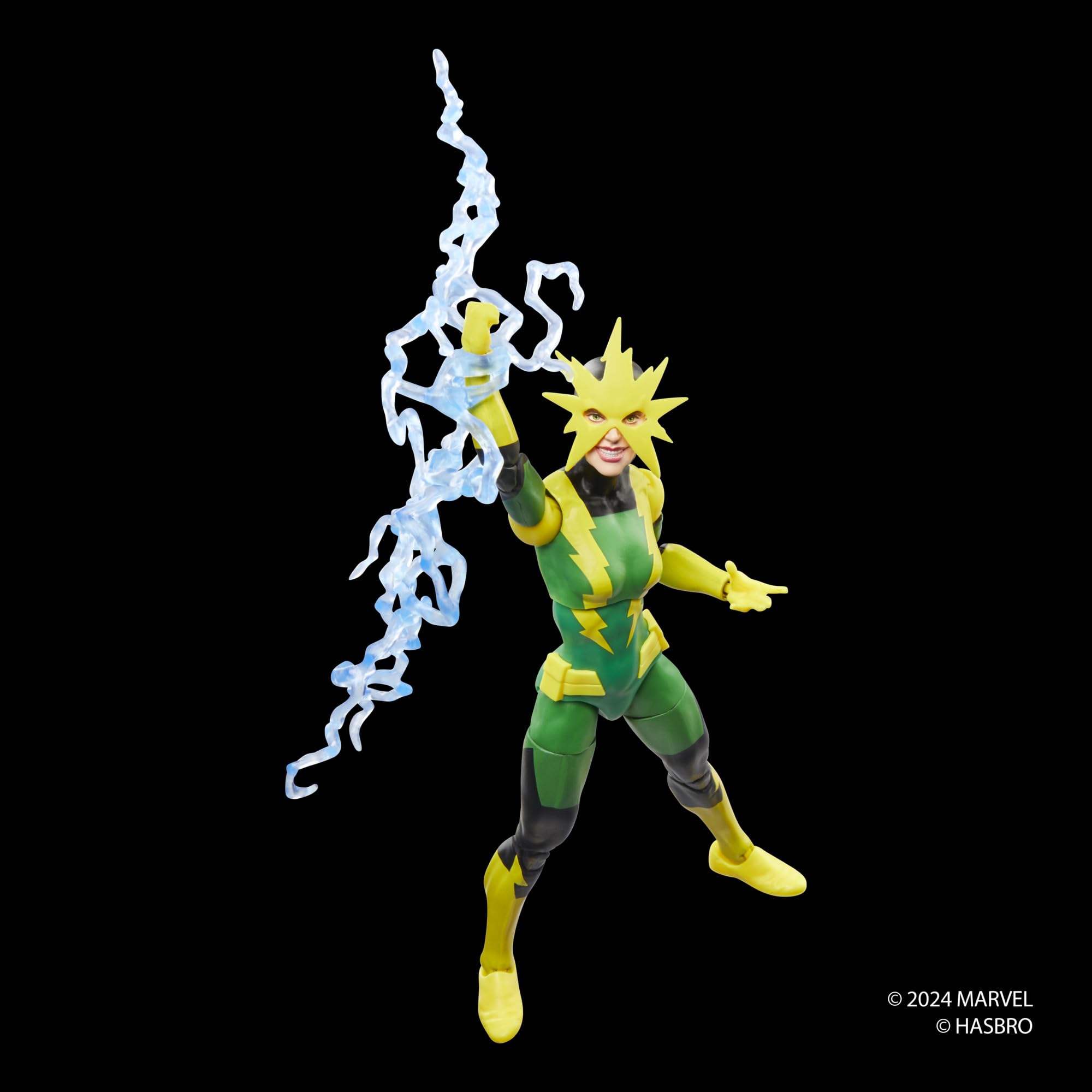 Marvel Electro Francine Frye alternate hands for dynamic poses.