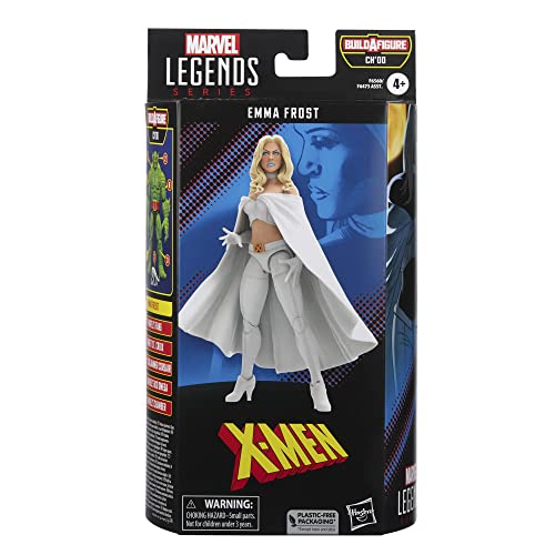 Emma Frost articulation close-up for dynamic museum poses