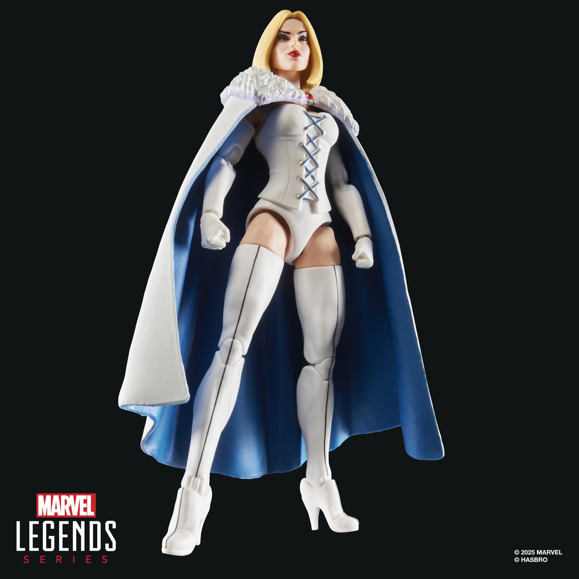 Marvel Emma Frost alternate hands expand pose possibilities and action options