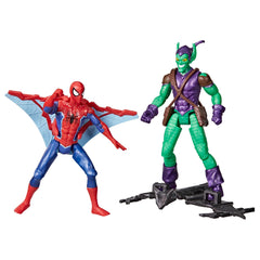 Spider-Man Epic Hero Series two-pack with Green Goblin for epic battles.