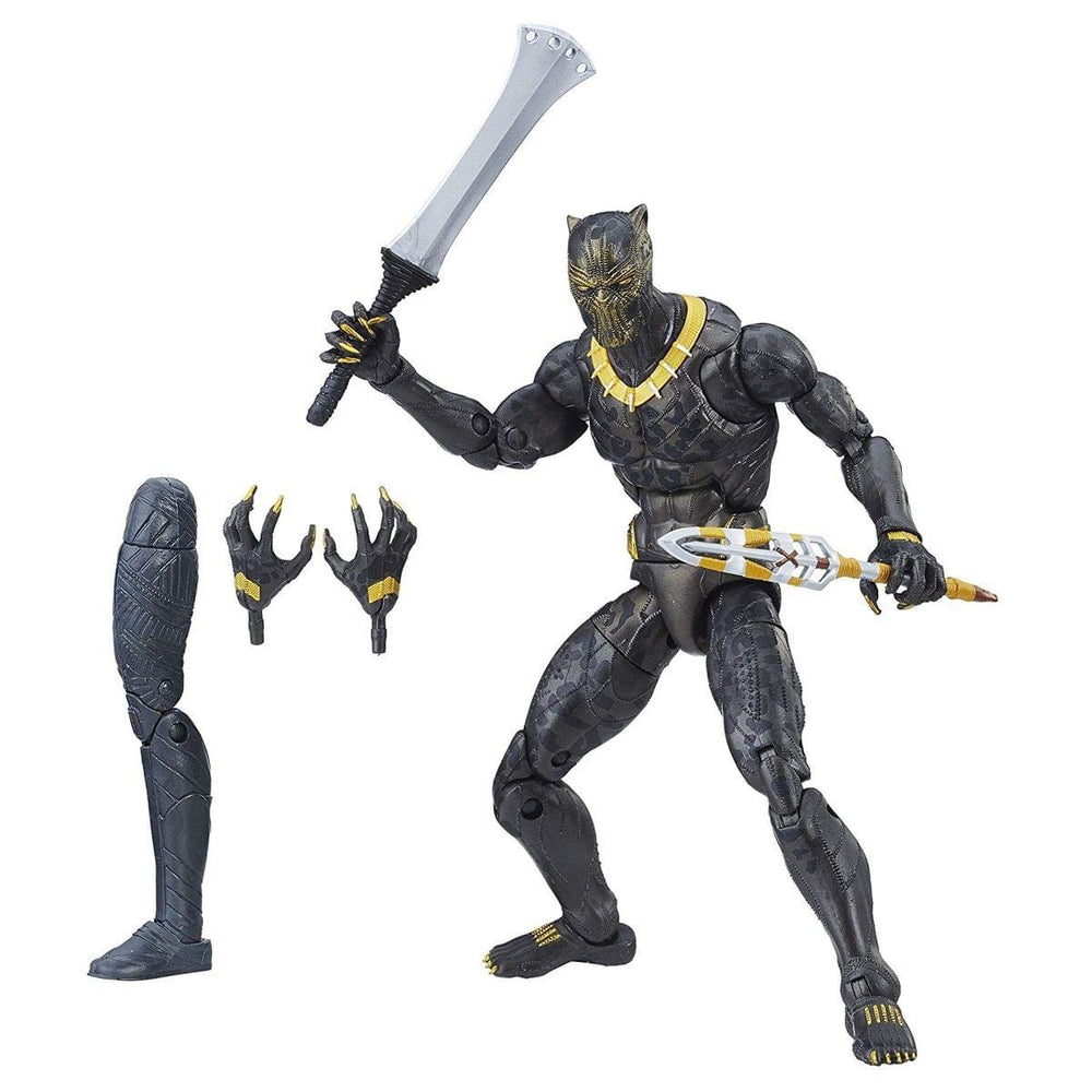 Marvel Erik Killmonger 6-inch figure front view with premium sculpt for display