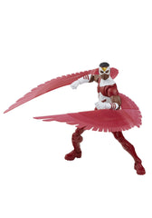 Collectors-ready Marvel Falcon 6-inch figure on a display stand