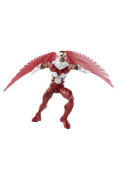 Falcon in dynamic pose from Marvel Legends Series for shelf display