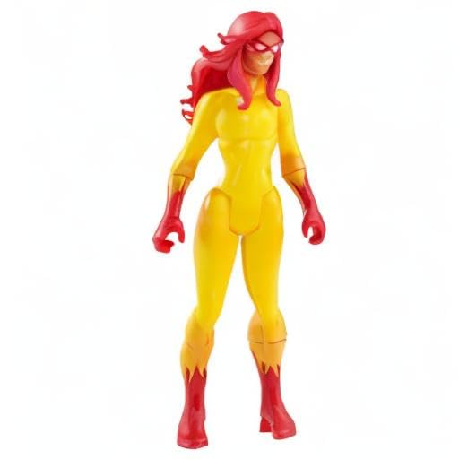 Marvel Firestar Retro 375 figure with retro packaging for display appeal.
