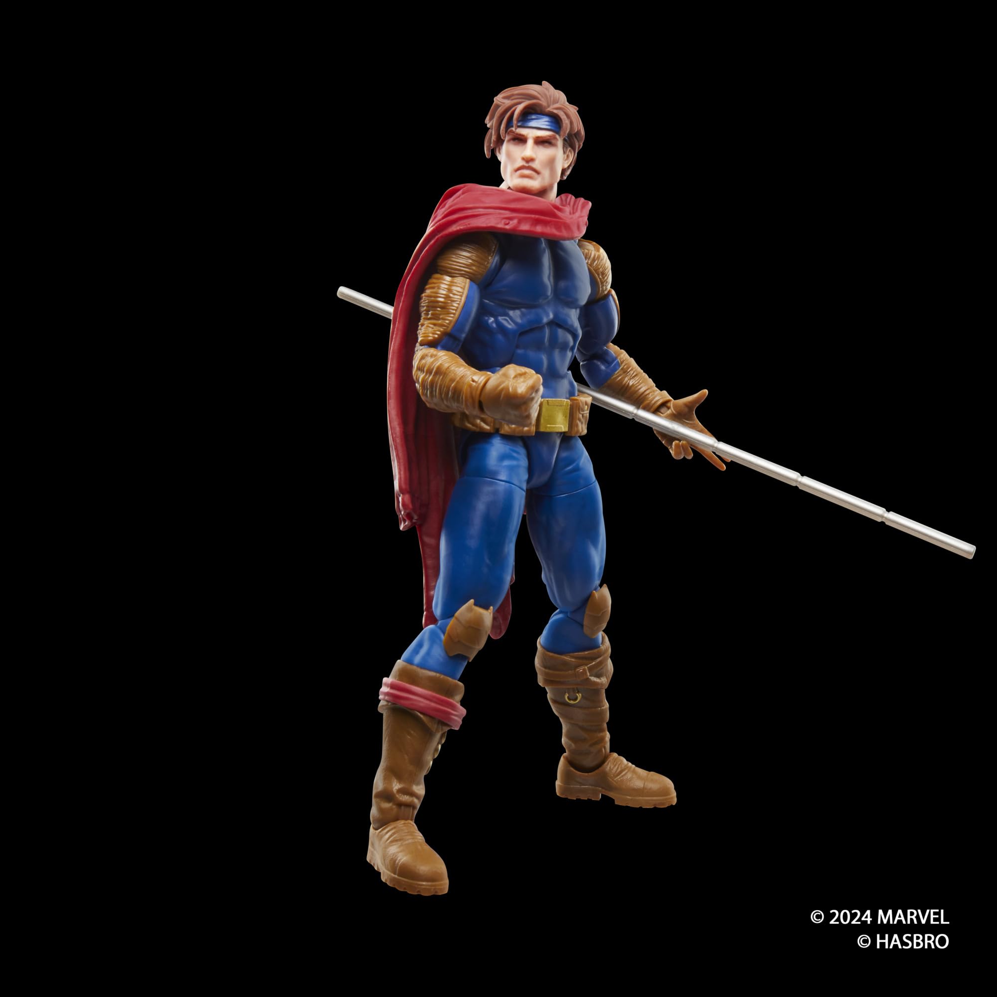 Marvel Gambit accessories included three items to broaden display options.