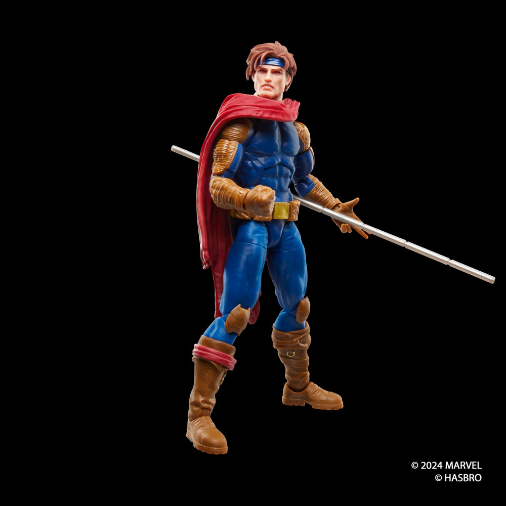 Marvel Gambit accessories included three items to broaden display options.