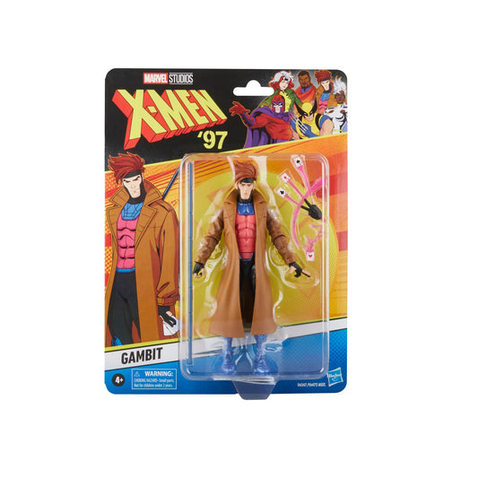 Gambit action figure accessories from Marvel Legends enhance display options