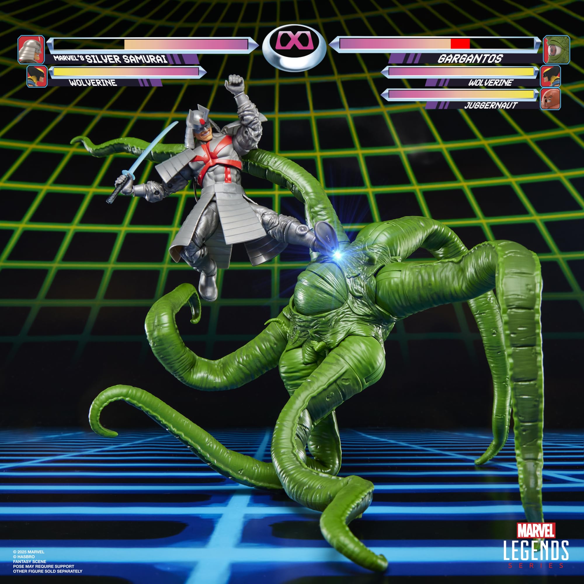 Gargantos 22-inch display width with extended tentacles