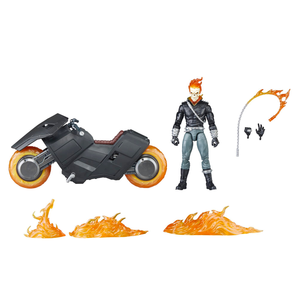 Marvel Ghost Rider Danny Ketch figure with articulated joints for dynamic posing.