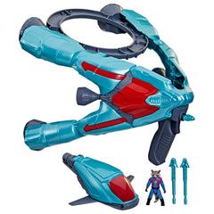 Marvel Guardians galactic spaceship front view for immersive space play.