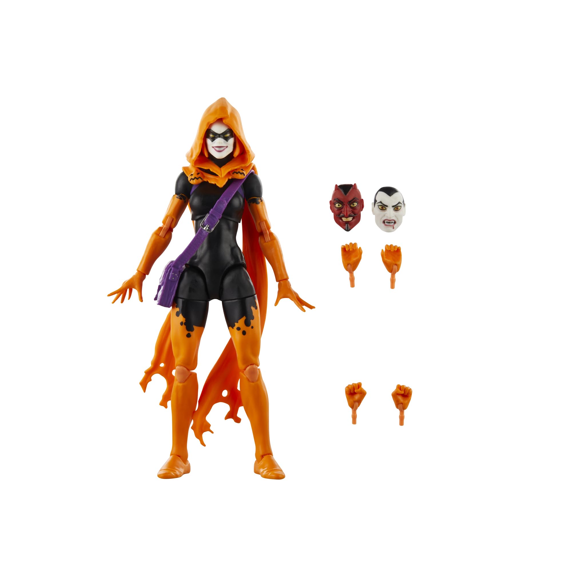 Marvel Hallows' Eve figure front view with premium deco for display