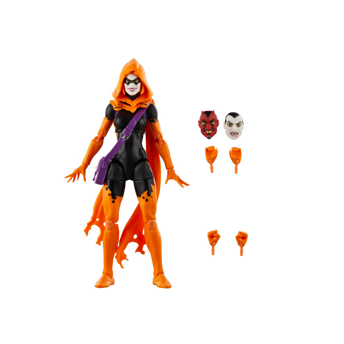 Marvel Hallows' Eve figure front view with premium deco for display