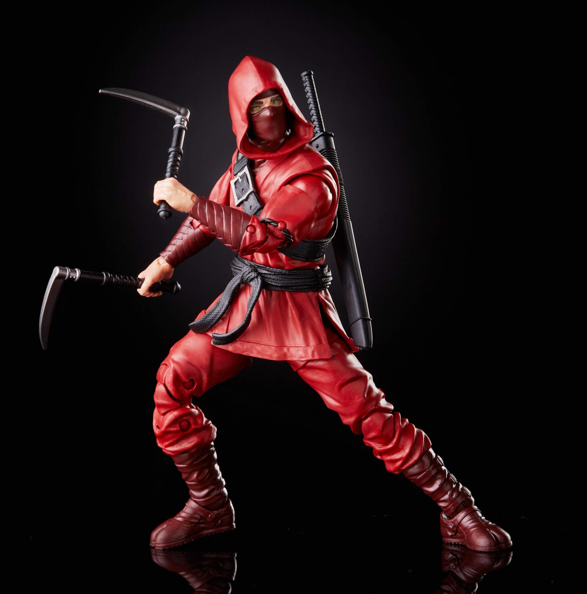 Marvel Hand Ninja figure packaging view showcasing collectible box.