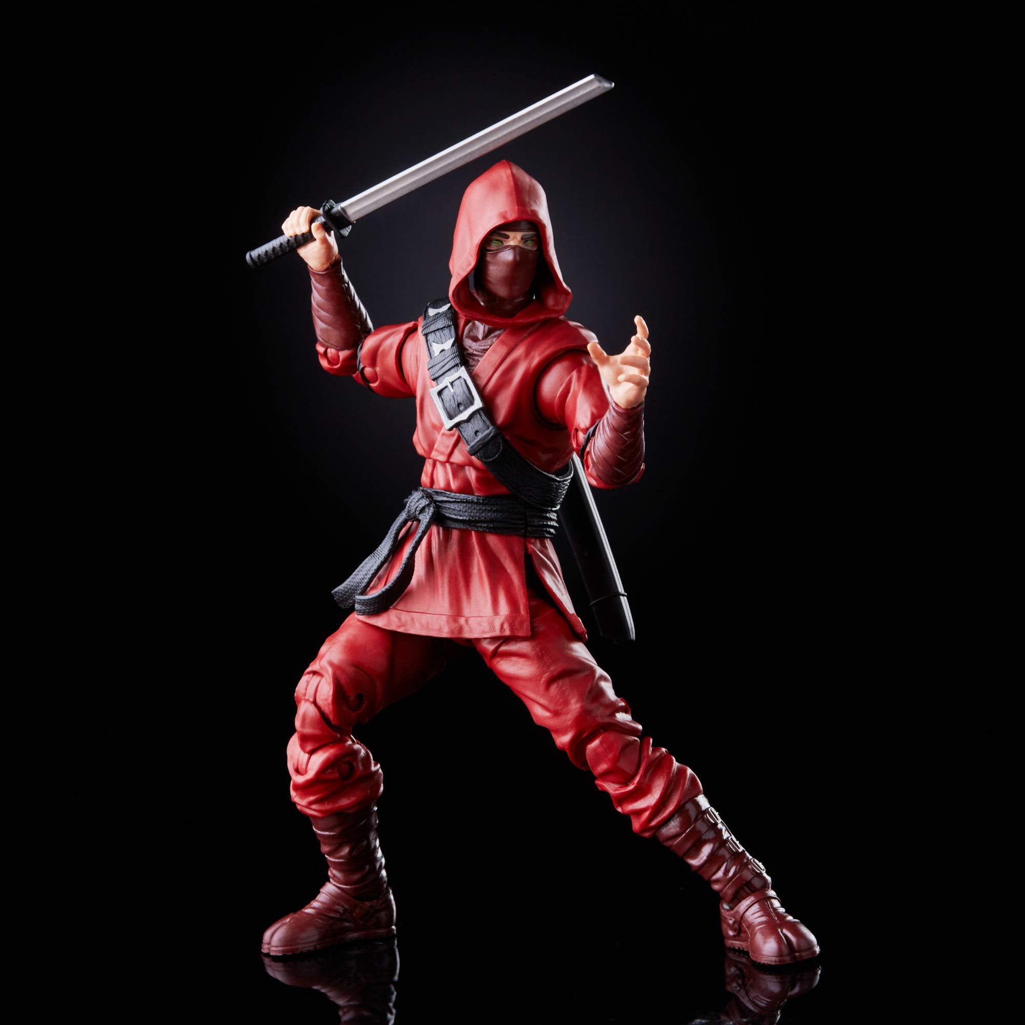 Marvel Hand Ninja figure with accessories for customized scenes.