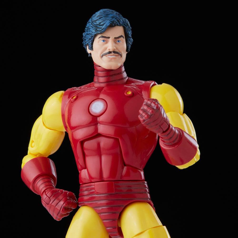 Marvel Hasbro Iron Man Series 1 background with double-sided diorama for dynamic display