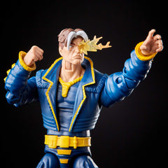 Marvel Hasbro Legends X-Man 6-inch figure close-up deco detail.