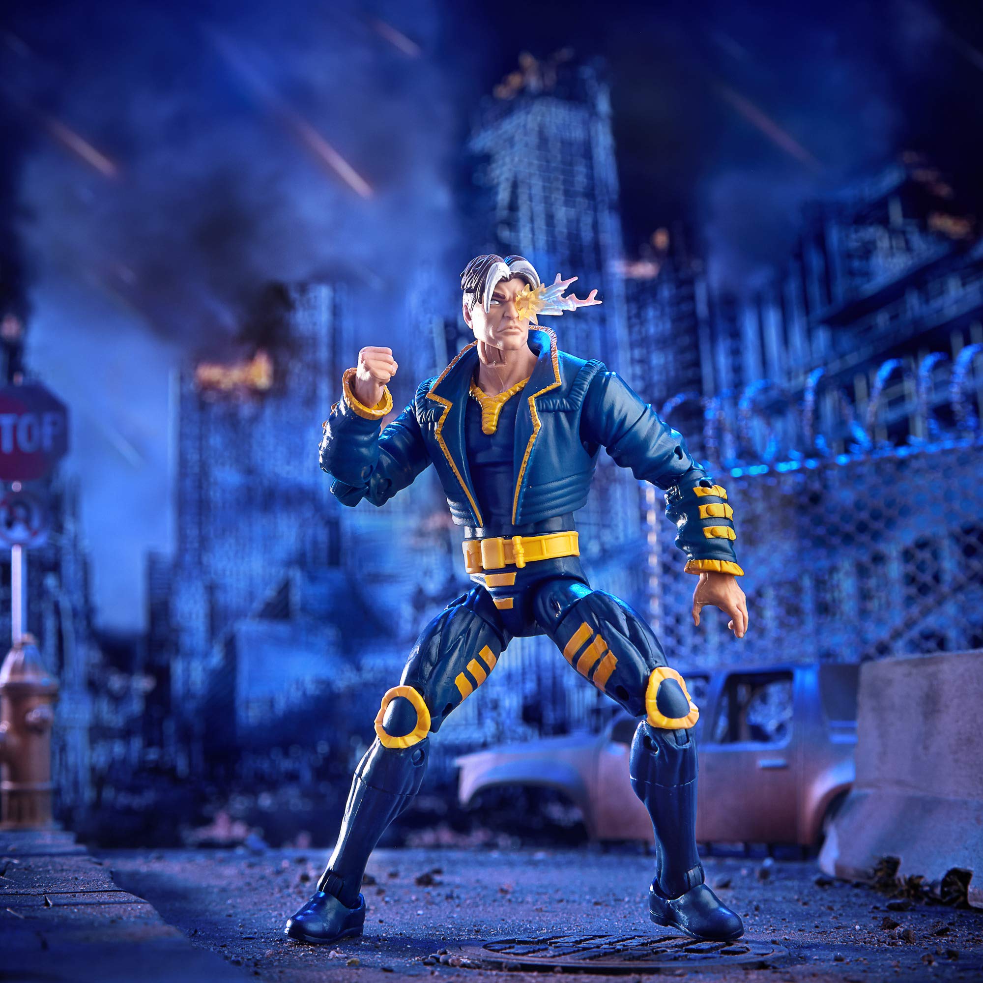 Marvel Hasbro Legends X-Man 6-inch figure collectible for fans and collectors.