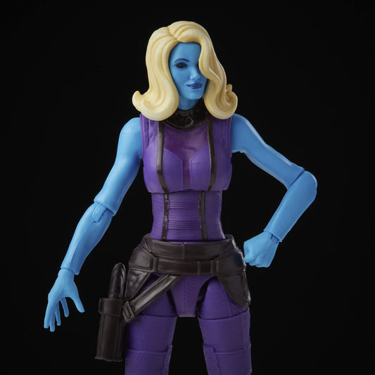 Marvel Heist Nebula figure articulation pose highlighting display versatility.