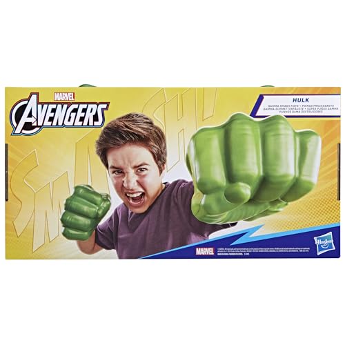 Marvel Hulk Gamma Smash Fists great gift idea for kids' superhero costumes.