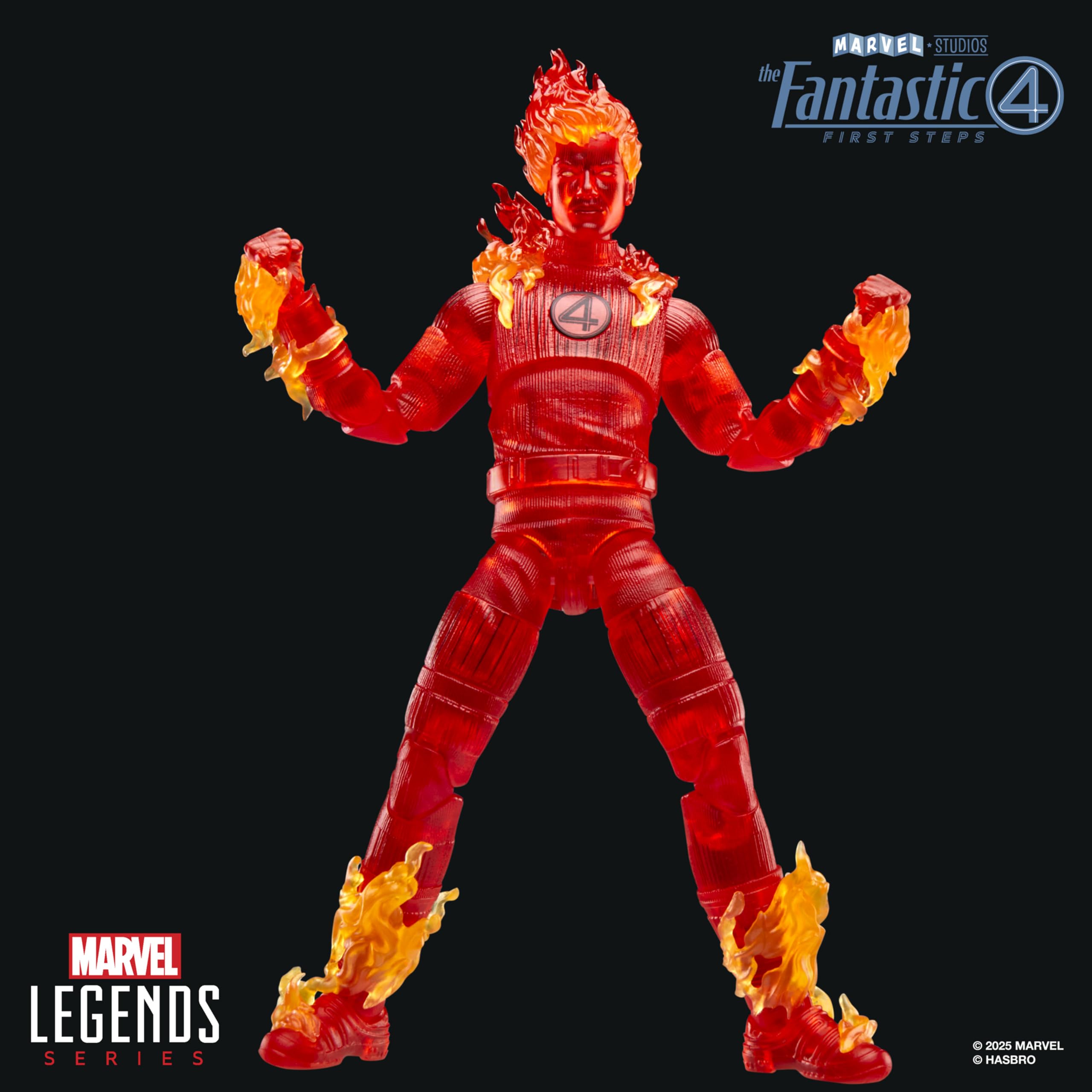 Marvel Human Torch officially licensed packaging supports shelf display with movie branding.