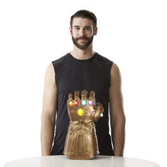 Marvel Infinity Gauntlet stones glow with pulsating light for immersive scenes