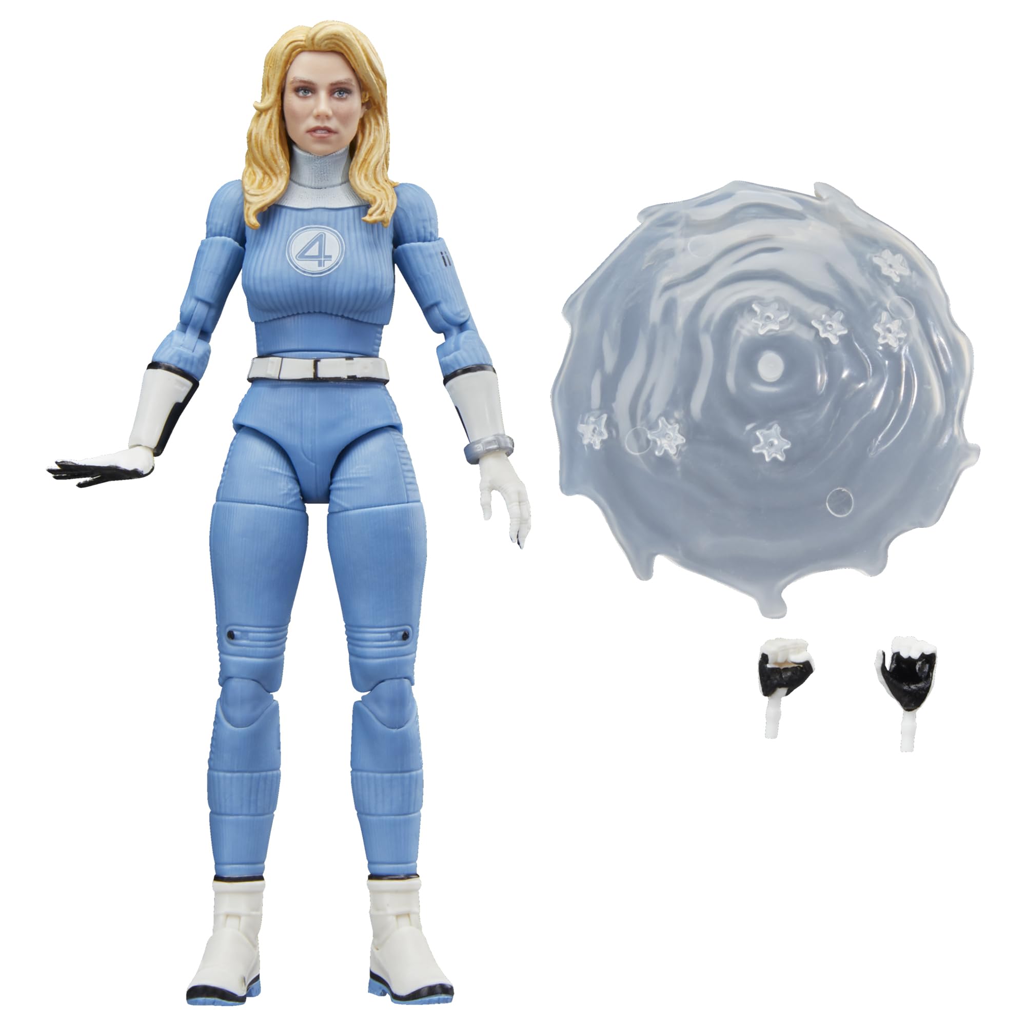 Marvel's Invisible Woman 6-inch figure ready for display and shelf collection.