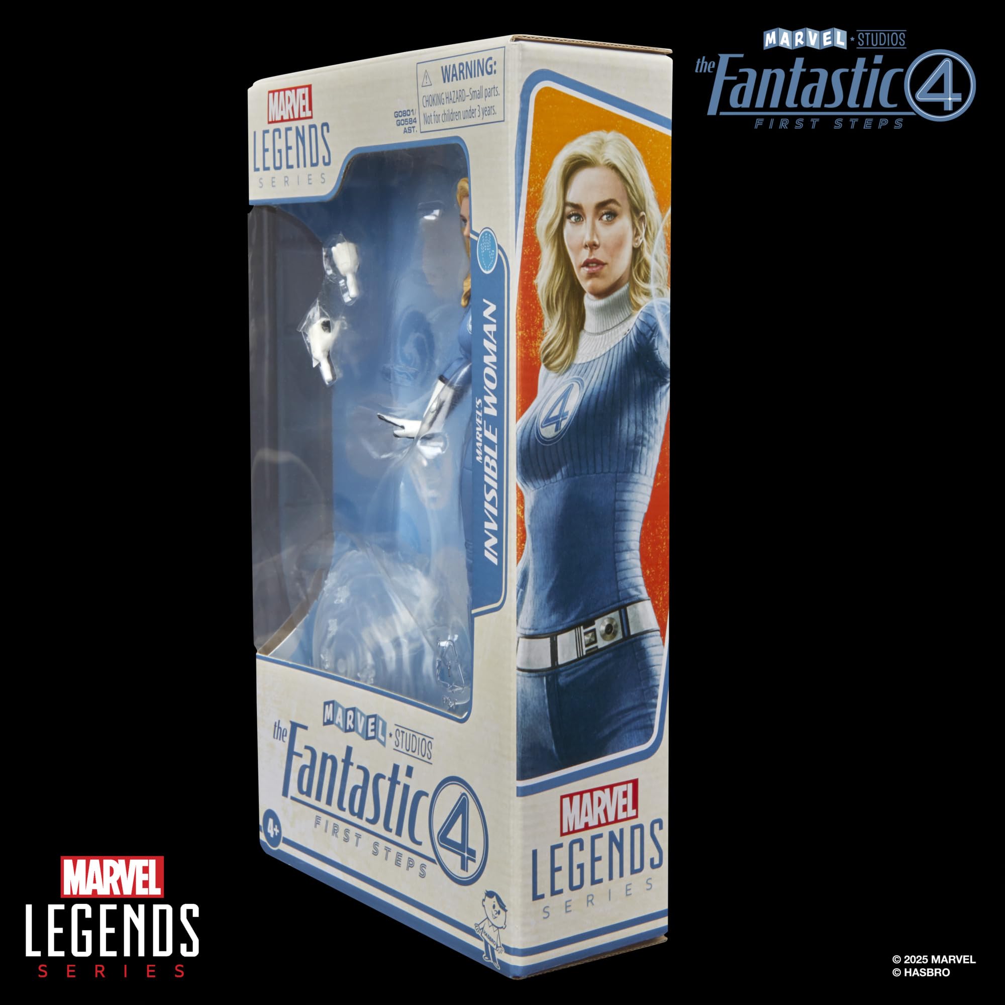 Accessory pack enhances display and play possibilities with Invisible Woman.