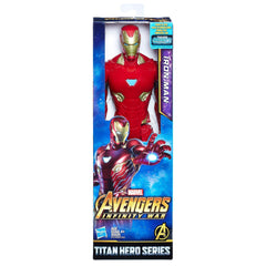 Iron Man armor detail emphasizing authentic Infinity War styling for display.