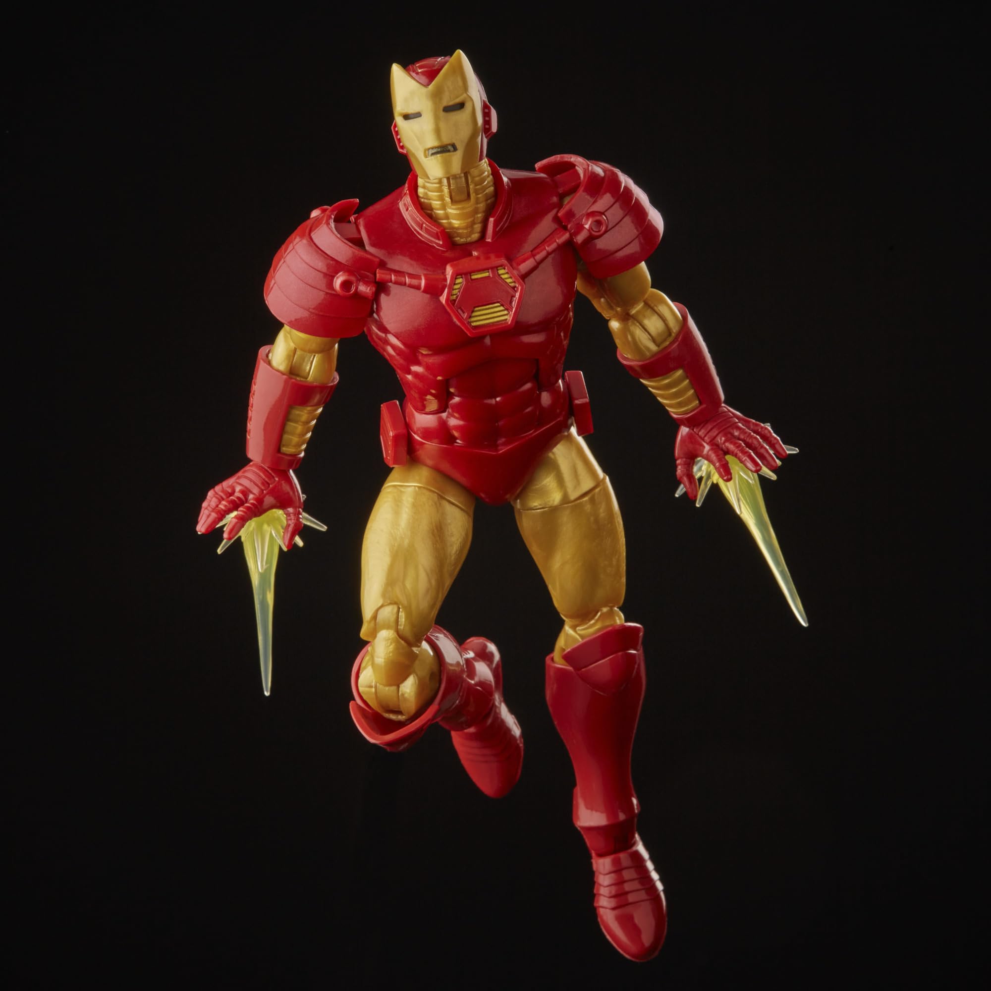 Marvel Iron Man Heroes Return deco detail offers movie-authentic 6-inch scale look.