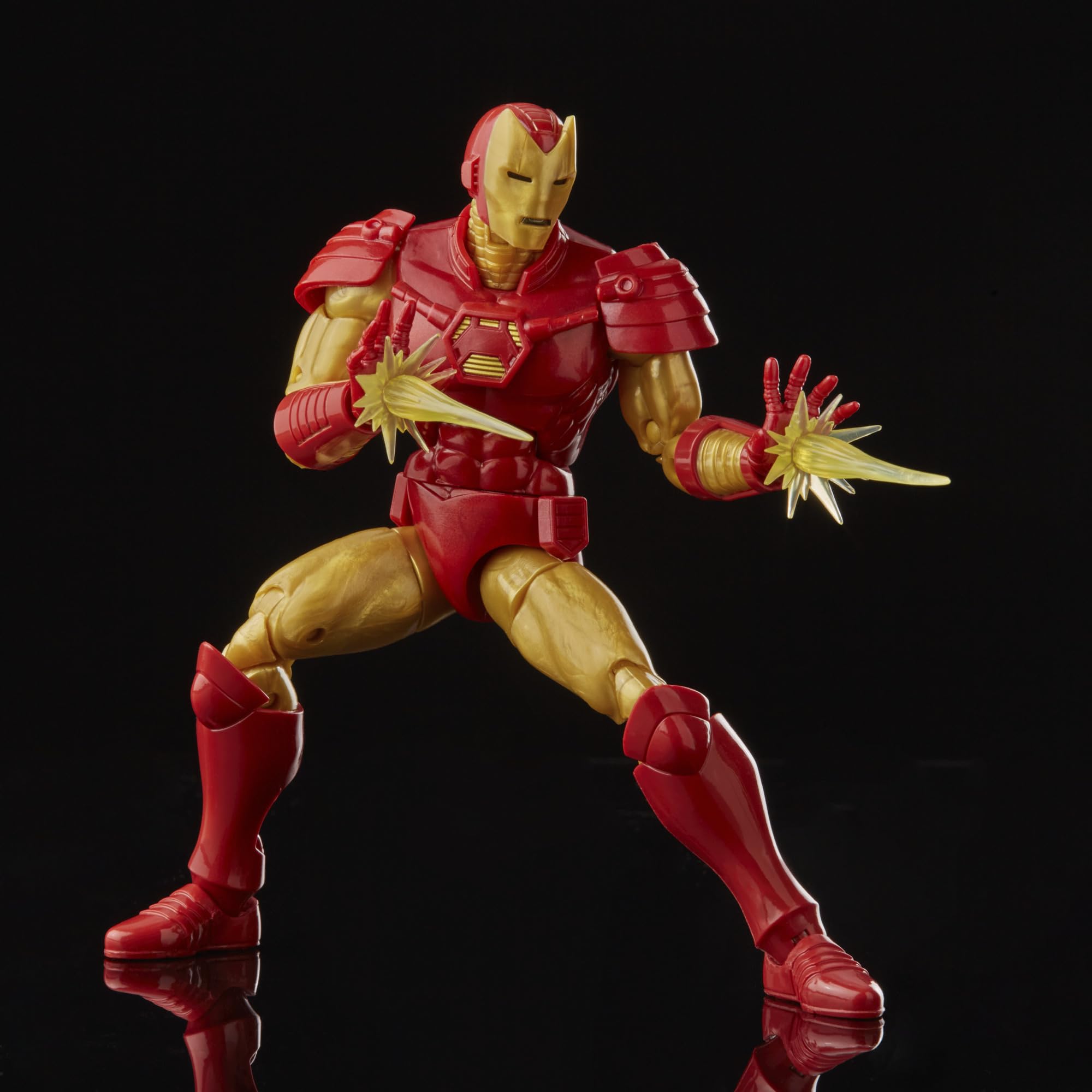 Marvel Iron Man Heroes Return display base keeps figures steady on shelves.