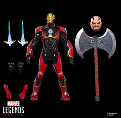 Marvel Iron Man Mark 72 comics-inspired design highlights nostalgic Marvel universe.
