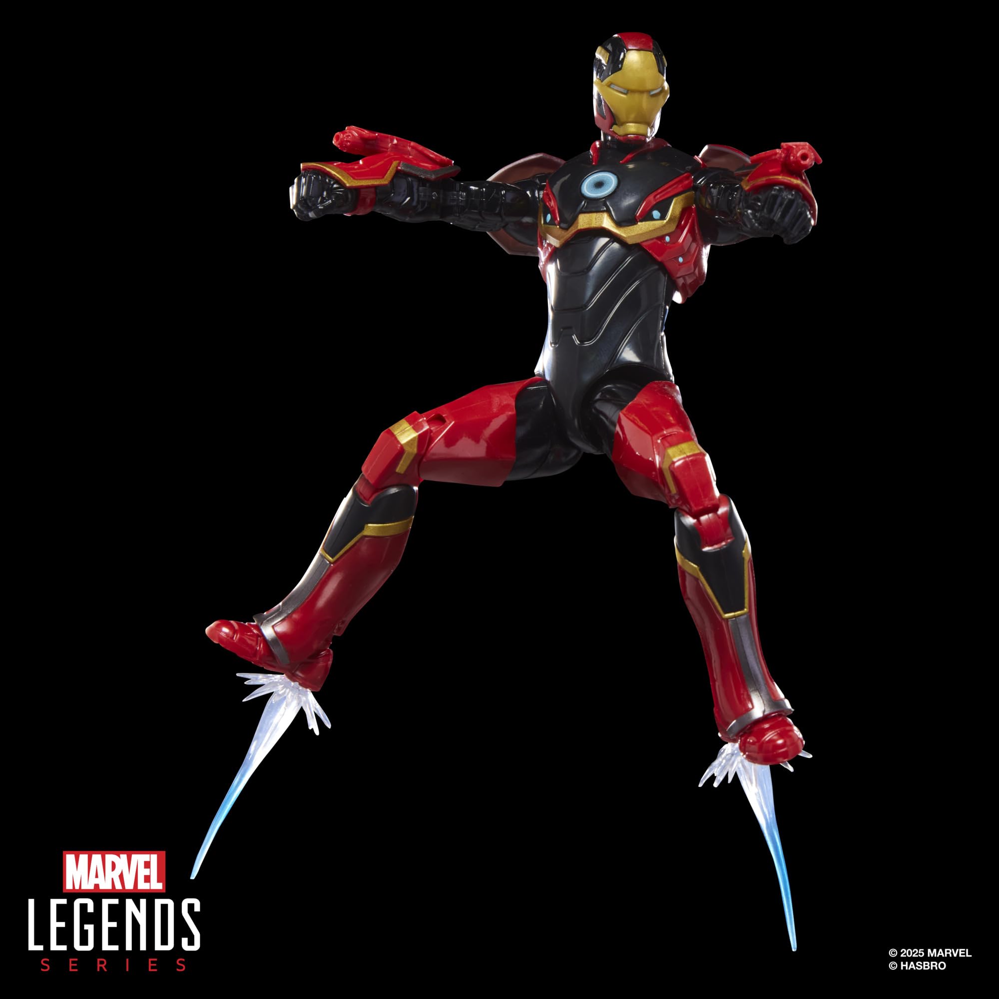 Marvel Iron Man Mark 72 packaging showcases collector-friendly presentation.