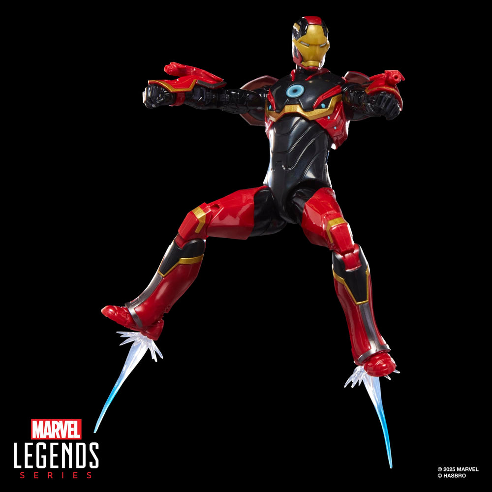 Marvel Iron Man Mark 72 packaging showcases collector-friendly presentation.