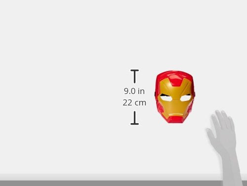 Marvel Iron Man mask unboxing ready-to-wear costume accessory for quick play.