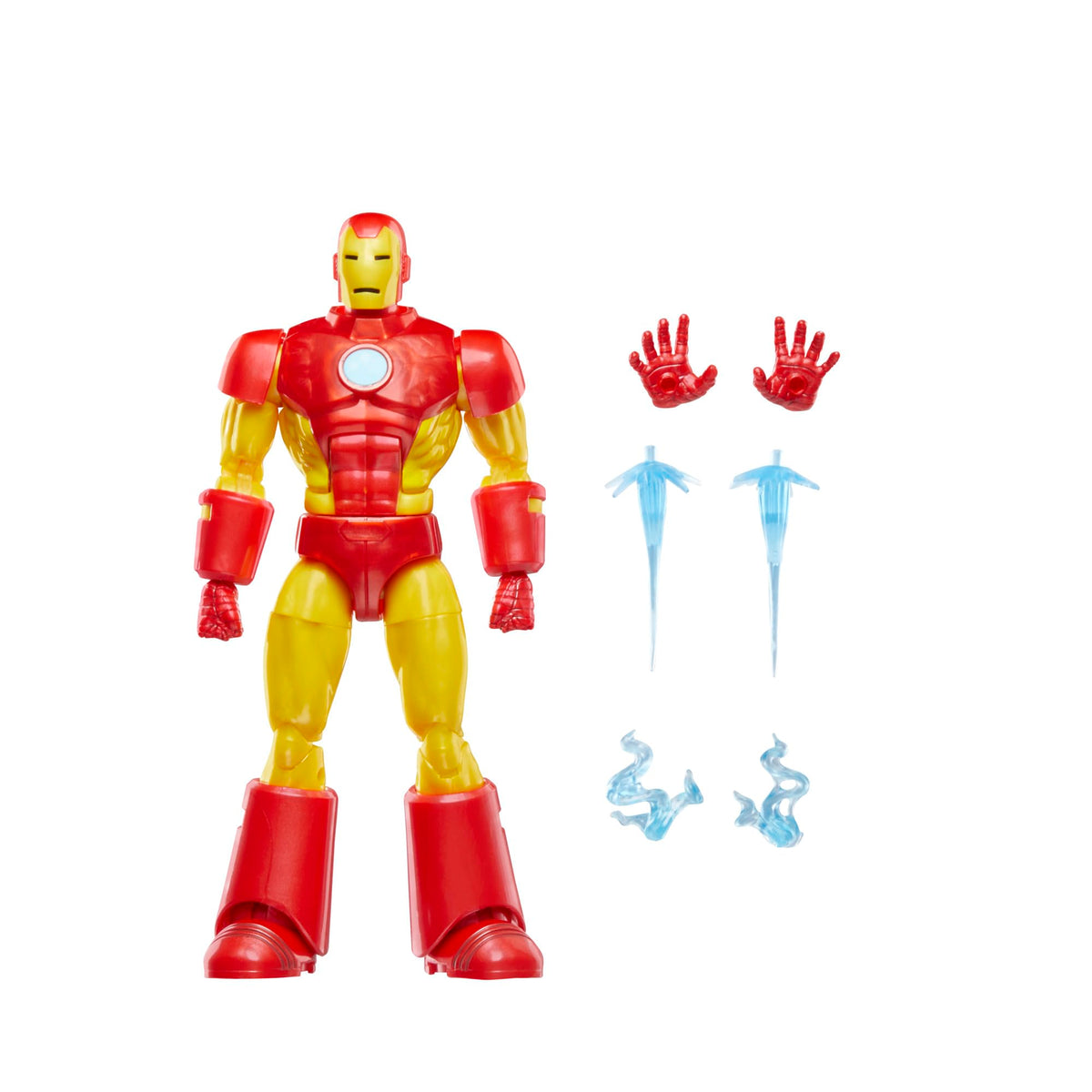 Marvel Iron Man Model 09 front view action figure for display