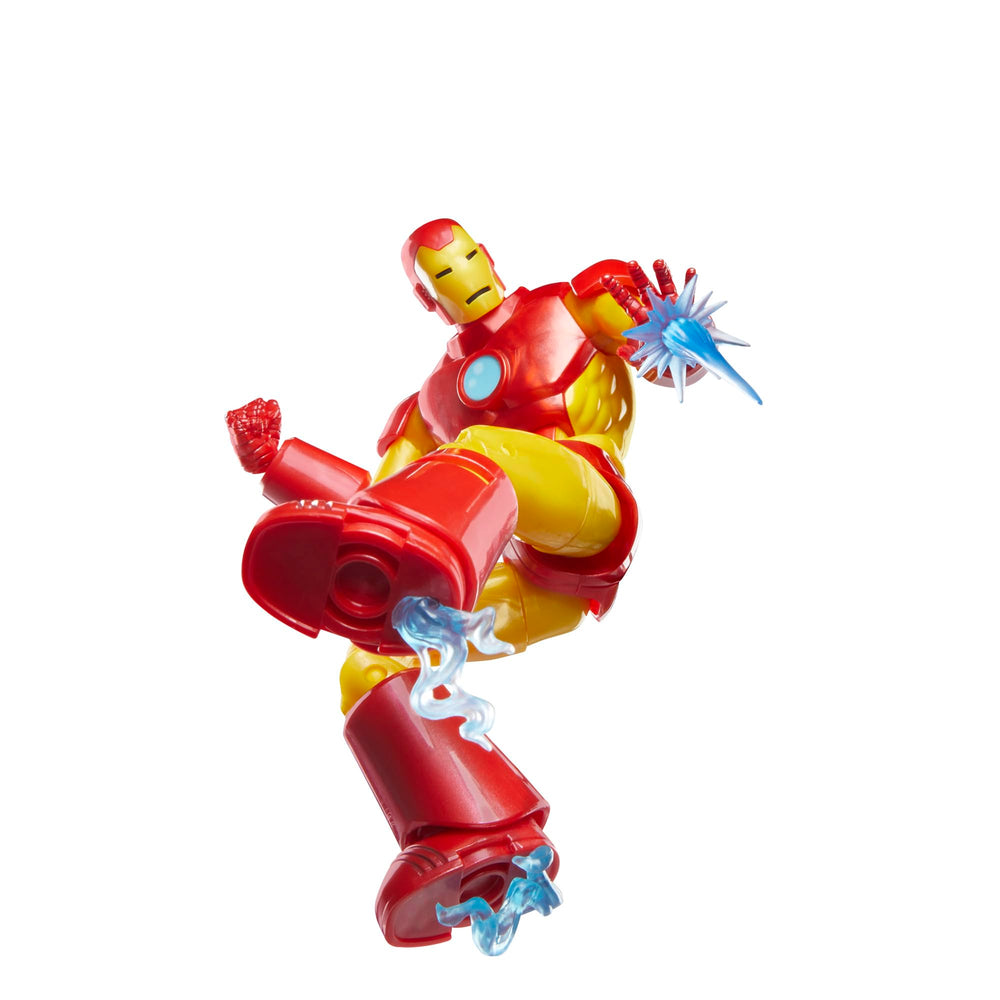 Marvel Iron Man Model 09 retro blister card packaging for vintage display