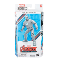 Marvel Legends Iron Man Model 01 head sculpt for poseable display