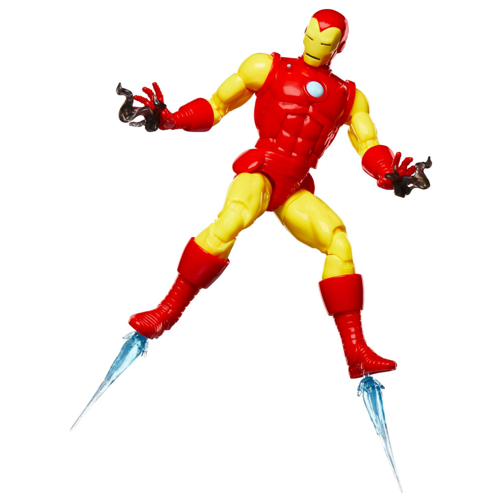 Iron Man 6in armor details showcase meticulous sculpting and finish.