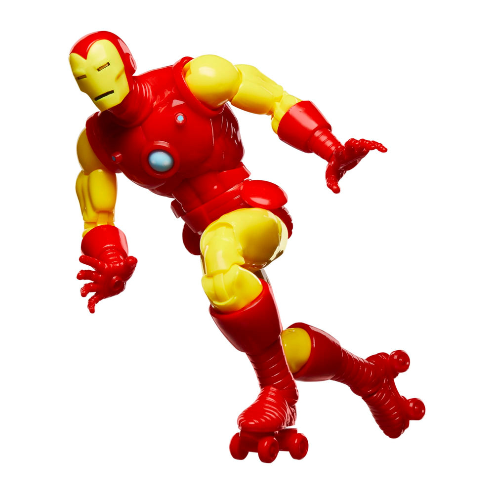 Iron Man 6in articulation shoulders enable dynamic posing options.