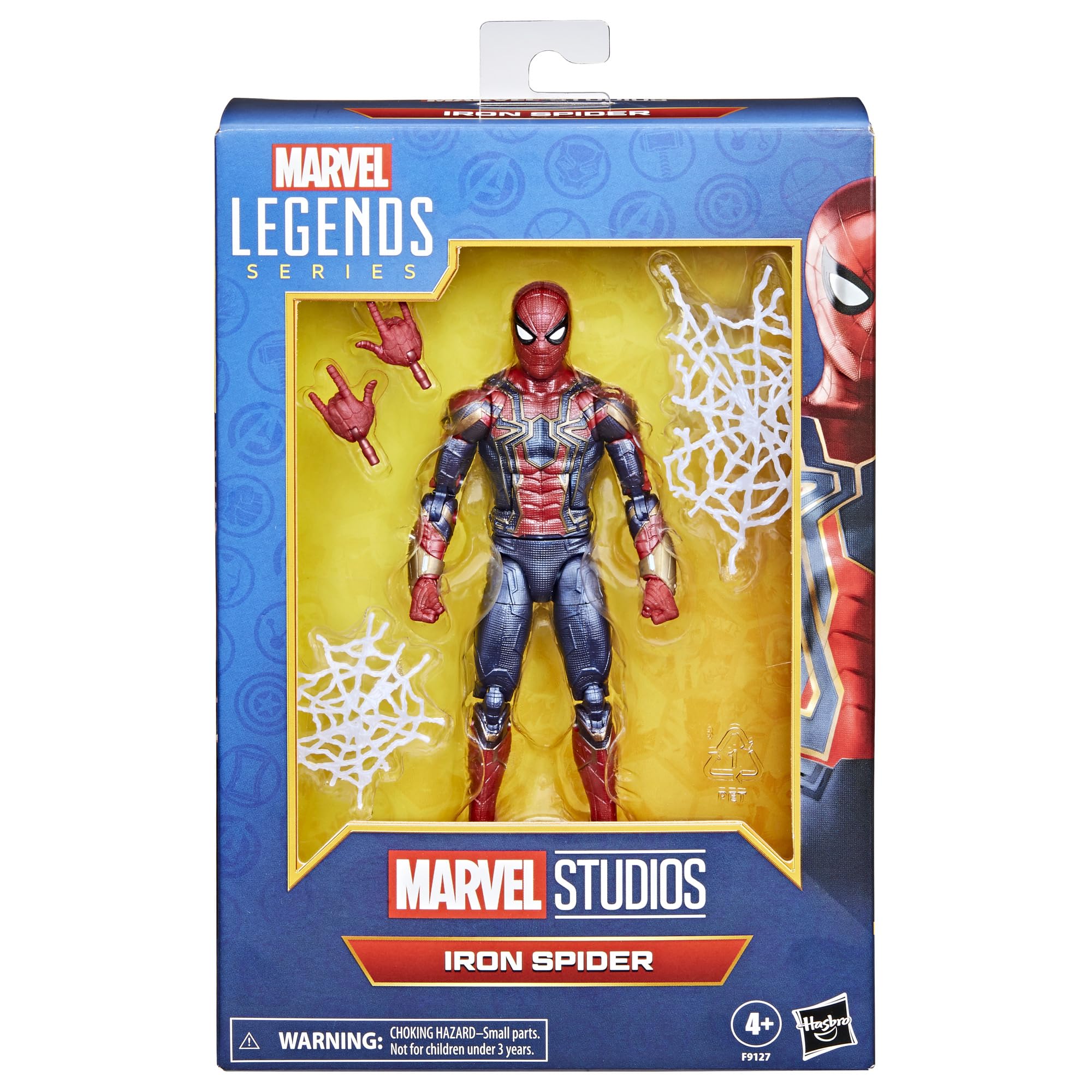Marvel Iron Spider articulation poses enable dynamic display options
