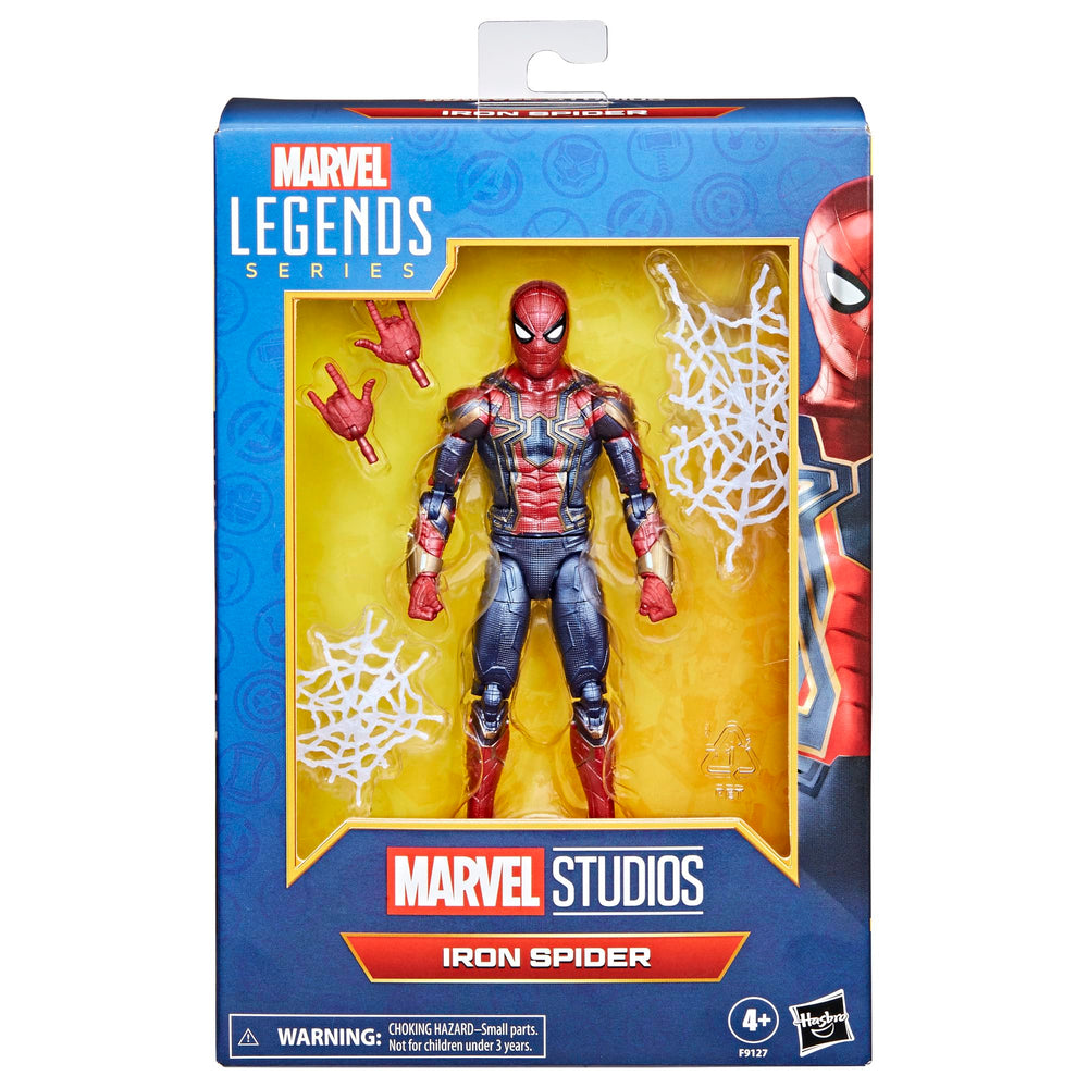 Marvel Iron Spider articulation poses enable dynamic display options